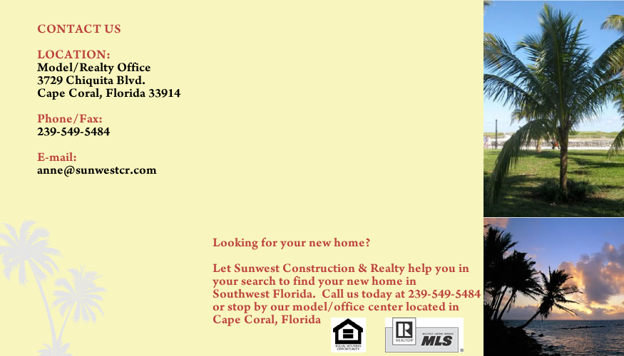 Welcome to Sunwest Realty